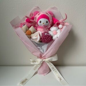 My Melody Pink Plush Bouquet